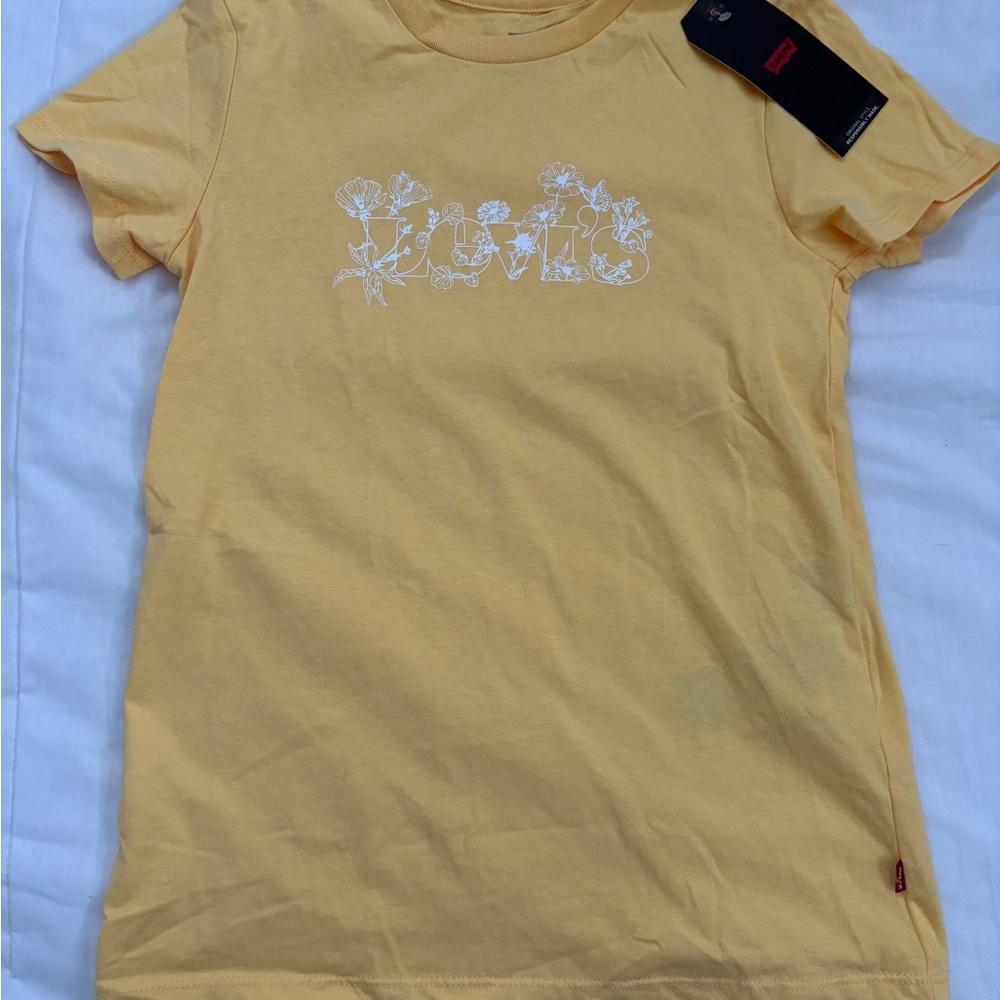 Levi's Yellow Floral Tee